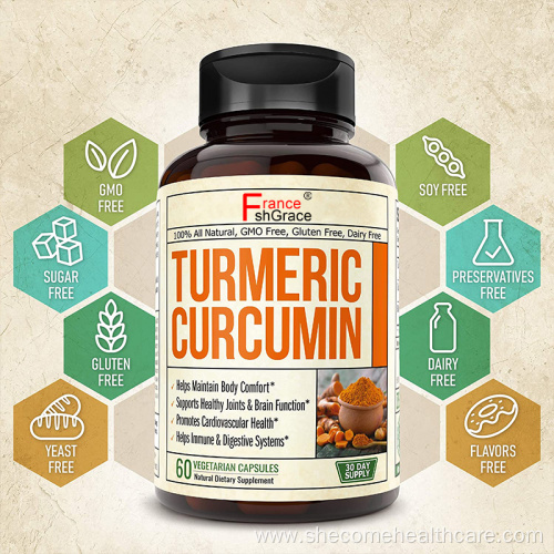 Turmeric Capsules antioxidant benefits curcumin capsules